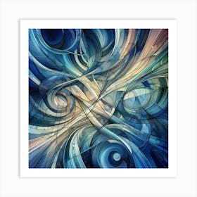 Abstract Painting 157 Art Print