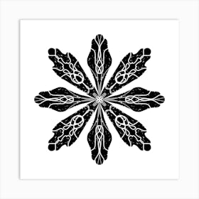 Snowflake 40 Art Print