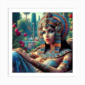 Cleopatra Portrait Artwork 208 Art Print