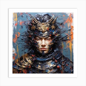 Samurai Warrior Art Print