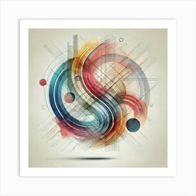 Abstract Painting 3 Art Print