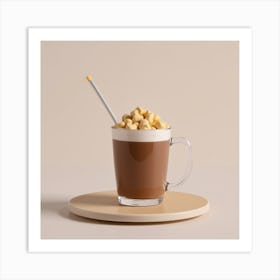 Asm Hot Chocolate With Marshmallow F48d3112 4213 4237 B567 674e78b7c8fa Art Print