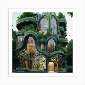 Futuristic House Art Print