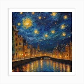 Starry Night Art Print