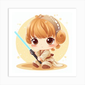 Luke Skywalker Art Print