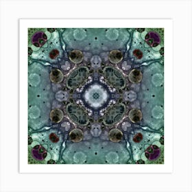 Emerald Pattern Art Print