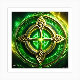 World Of Warcraft Logo Art Print