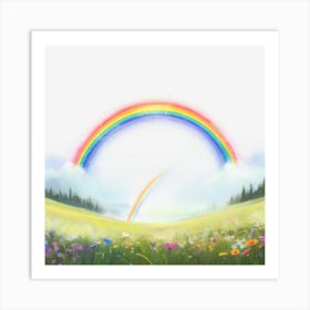 Rainbow In The Sky 9 Art Print