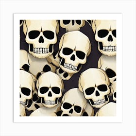 Skulls 5 Art Print