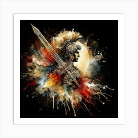 Spartan Warrior 8 Art Print