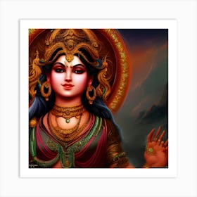 Lord Shiva 2 Art Print