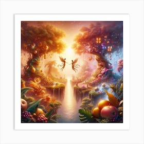 Fairy Garden Art Print