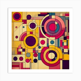 Architecture Geometry Art Print