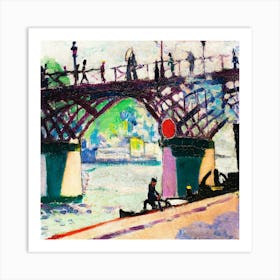 Paris Bridge 2 Art Print