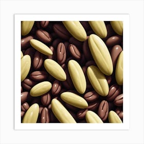 Coffee Beans 359 Art Print