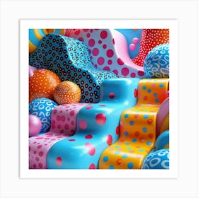 Polka Dots 5 Art Print