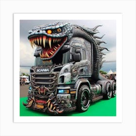 Monster Truck Art Print