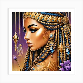 Egyptian Beauty 2 Art Print