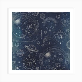 Galaxy Art Print 13 Art Print