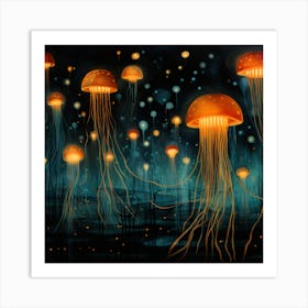 Jellyfish 3 Art Print