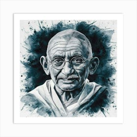 Mahatma Gandhi 17 Art Print