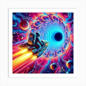 "Black Hole" Vortex Collection [Risky Sigma] Art Print