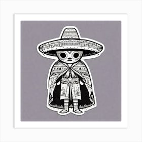 Mexican Day Of The Dead Art Print