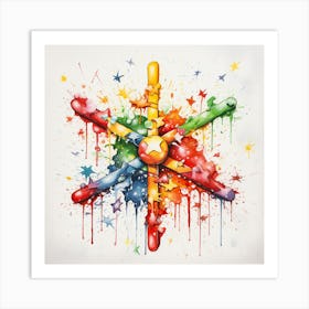 Starburst Art Print