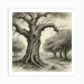 Old Tree Art Print