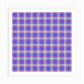 Checkered Fabric 3 Art Print