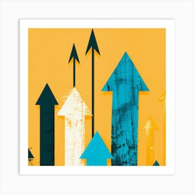 Arrows Of Growth 2 Art Print