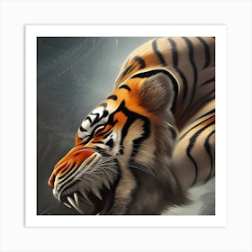 The Tiger Art Print