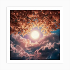 Moon In The Sky 2 Art Print