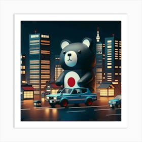 Teddy Bear Art Print