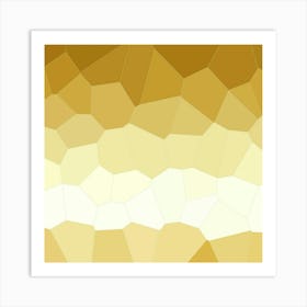 Abstract Gold Background Art Print