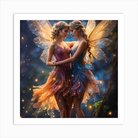 Fairy Lovers Art Print