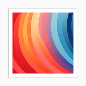 Abstract Swirls Art Print