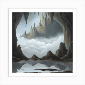 The Cave Art Print