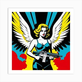 War angel 15 Art Print