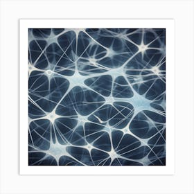 Neuron Network Art Print