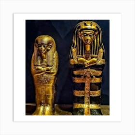Egyptian Mummies 5 Art Print