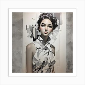 Asian Woman Art Print