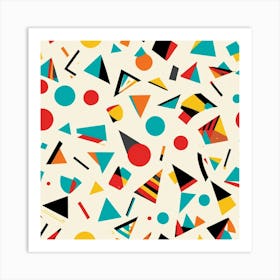 Abstract Geometric Pattern 14 Art Print