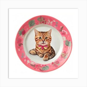 Tabby Cat Art Print