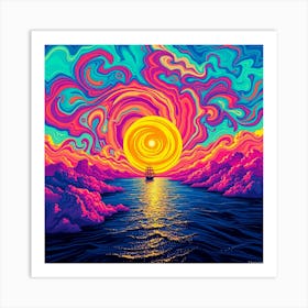 Psychedelic Art 2 Art Print