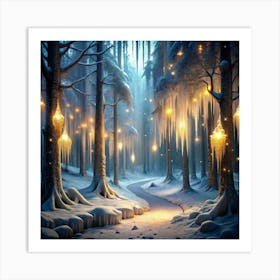 Fairy Forest Art Print