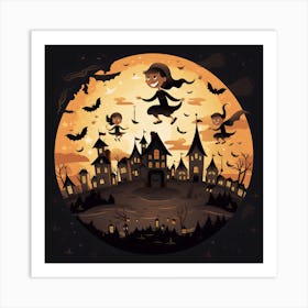 Halloween Collection By Csaba Fikker 4 Art Print