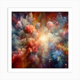 Abstract Abstract Painting 1 Art Print