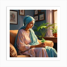 Muslim Woman Art Print