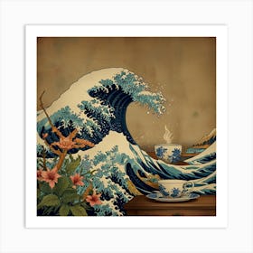 Great Wave Off Kanagawa 1 Art Print